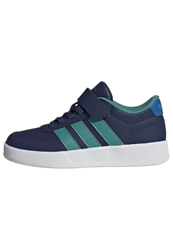 adidas BREAKNET 3.0 Kinder Sneakers - Bequeme Sneakers mit regulärer Passform, ideal für aktive Kinder. Synthetik-Obermaterial und Gummiaußensohle bieten optimalen Halt und Langlebigkeit.