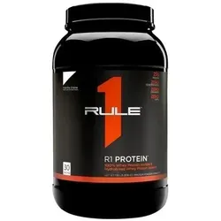 Rule1 R1 Protein (900 g, Vanillecreme) - Sportnahrung mit 25 g reinem Eiweiß pro Portion, ideal zur Unterstützung von Muskelreparatur und -erholung, glutenfrei und ohne Füllstoffe.