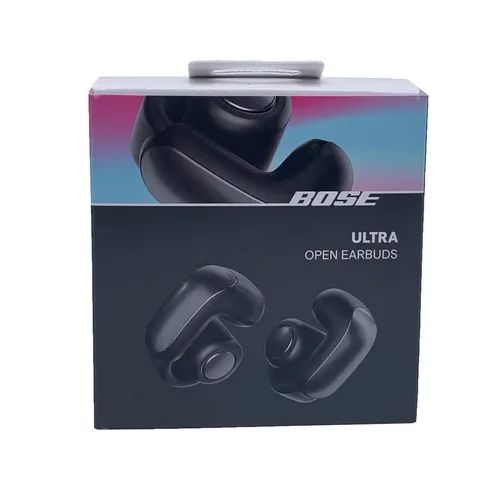 Bose Ultra Open Ear Earbuds - Kabellose OpenAudio-Technologie, IPX4 Wasserresistenz, bis zu 48 Stunden Akkulaufzeit, ideal für Musikgenuss unterwegs
