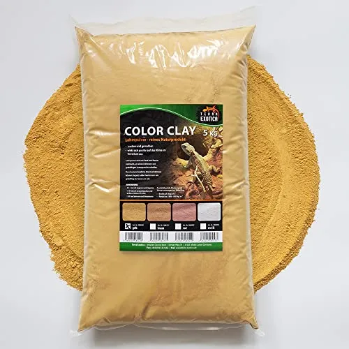 Terra Exotica Lehmpulver - gelb 5 kg