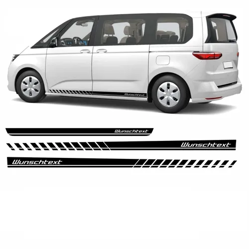 Personalisierte Seitenstreifen für VW T7 Multivan