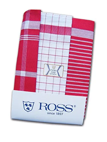 ZW-HL-Geschirrtücher-3er-Pack, rot