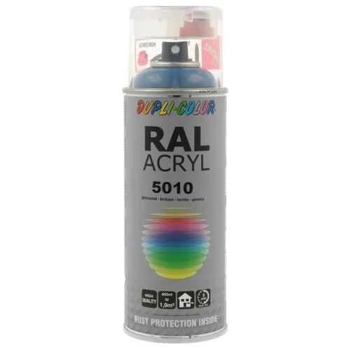 Dupli Color RAL-Lack RAL ACRYL RAL 5010 enzianblau glänzend 400 ml 349584