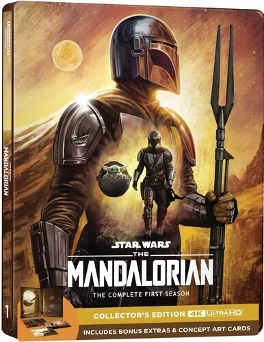 The Mandalorian: The Complete First Season Steelbook 4K UHD