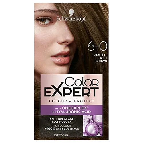 Schwarzkopf COLOR EXPERT 6.0 Natural Light Brown, 200 ml