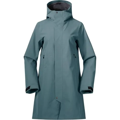 Bergans Urban 2L Shell Coat - Wasserdichter Softshellmantel für Damen - Funktionsjacken mit zeitlosem Design und technischer Ausstattung, ideal für Stadtmenschen, die Wert auf Stil und Wetterbeständigkeit legen.