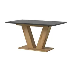 xonox.home Esstisch Motion grau-braun, ausziehbar 150-190 cm - Moderner Esstisch in grau-braun, ausziehbar auf 190 cm, ideal für gesellige Runden. Hochwertige Materialien und pflegeleichte Oberflächen für langanhaltende Freude.