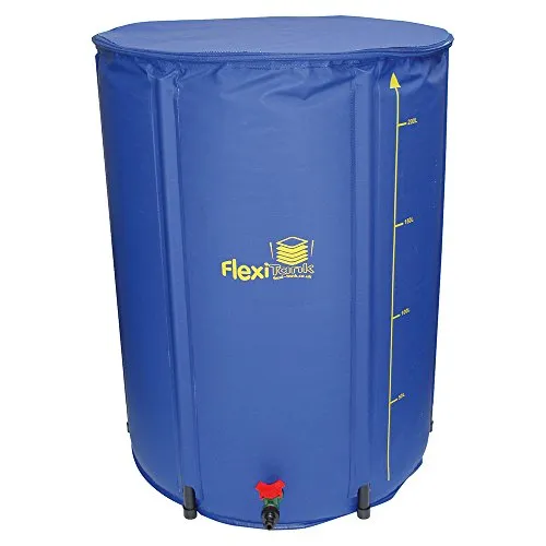 Auto Pot 225 L FlexiTank - flexibler Wassertank, blau - Hydroponische Systeme, passt in Ecken und hat ein Fassungsvermögen von 225 Litern für optimale Wassernutzung.