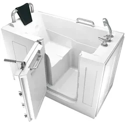 AcquaVapore Senioren Sitzbadewanne mit Tür Pool S07-A-L 140cm