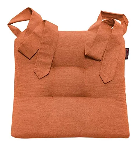 Stuhlkissen mit Schleifenband – Extra dick & robust für Esszimmerstühle - Hochwertige Stuhlkissen mit Schleifenbändern, knitterarm und vielseitig einsetzbar. Ideal für Indoor und Outdoor. Entdecken Sie auch die passenden Fino Kissenhüllen von Magma Heimtex!
