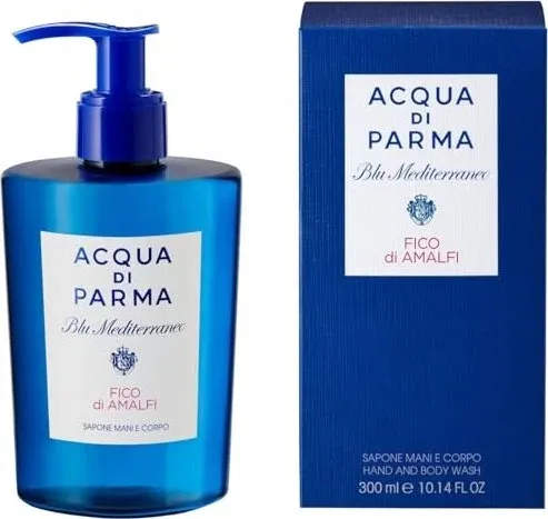 ACQUA DI PARMA Blu Mediterraneo Fico Di Amalfi Hand & Body Wash 300 ml - Duschgel mit erfrischendem Feigen-Duft, ideal für ein luxuriöses Duscherlebnis und Pflege für Haut und Sinne.