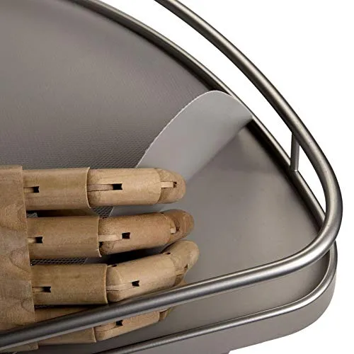 SOTECH Antirutschmatten Orga-Grip Silbergrau für Kesseböhmer LeMans 50 - Antirutschmatten für Kesseböhmer LeMans Schwenkbeschläge, BPA-frei, gummierte Oberfläche für maximalen Halt und Schutz vor Kratzern. Ideal für Ihre Küche!