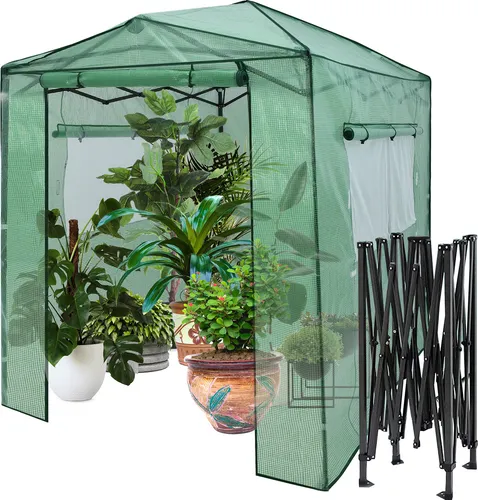 COSTWAY Foliengewächshaus 180x250cm von Costway
