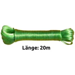 Wäscheleine 20 m grün