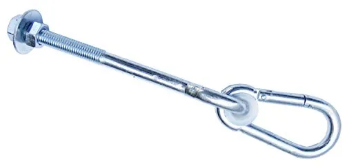 Gartenpirat Schaukelhaken M12x250 mm mit Karabiner für Balken bis Ø 12 cm