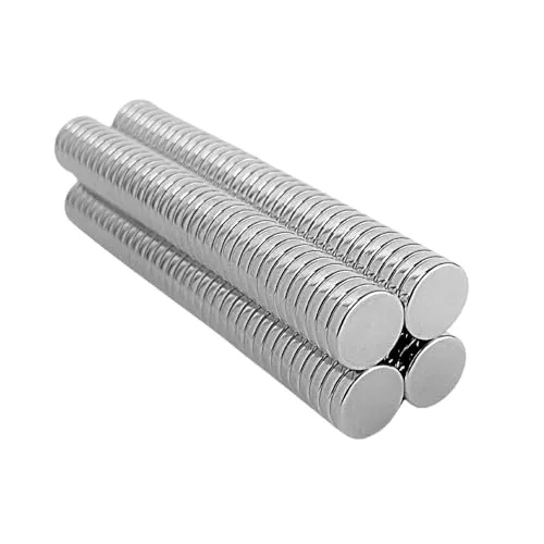 Strong Magnets Neodym Magnet - Rund 15 x 3 mm - 5 Stück - Extra stark, hält bis 2,9kg - Für Magnettafel, Kühlschrank, Whiteboard, Pinnwand, Büro