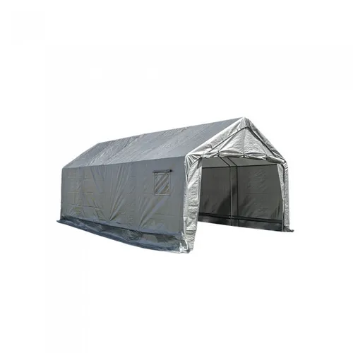 Garagenzelt Carport PE 400x600x305 grau - NG 4
