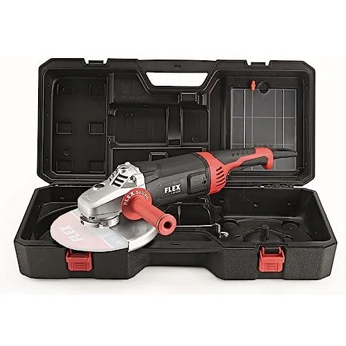 Flex Winkelschleifer L 26-6 230 TK-S, 2600 Watt - Schleifmaschinen, leistungsstarker 2600 Watt Motor für effizientes Arbeiten, inklusive praktischem Koffer für einfache Lagerung und Transport.