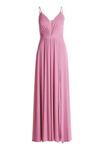 Vera Mont Trägerkleid - Maxi mit verstellbaren Trägern - Elegantes Maxi-Kleid mit V-Ausschnitt und verstellbaren Trägern, ideal für besondere Anlässe. Gesamtlänge 154 cm für einen stilvollen Auftritt.