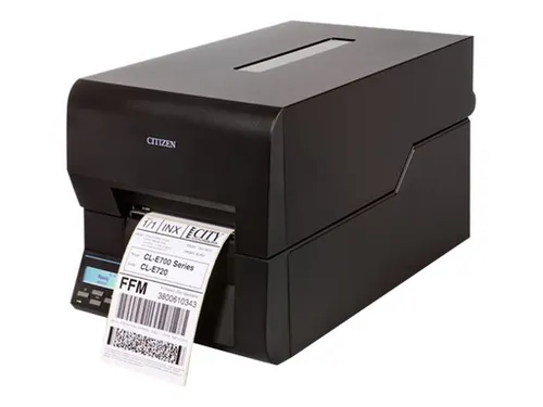 Citizen CL-E720 Etikettendrucker - Industrieller Desktopdrucker mit Thermodirekt- und Thermotransferdruck, 200 mm/s Druckgeschwindigkeit und vielseitigen Schnittstellen für maximale Flexibilität.