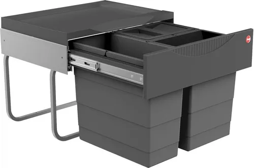 HAILO 3644911 Abfallsorter RAUMSPAR TANDEM S 12/8/8/D von Hailo