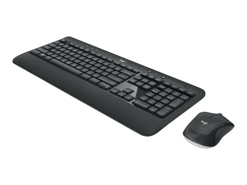 Logitech MK540 ADV Wireless Keyboard & Mouse - Maus-Tastatur-Set mit 2.4GHz Verbindung, ergonomischem Design und langer Batterielaufzeit für komfortables Arbeiten.