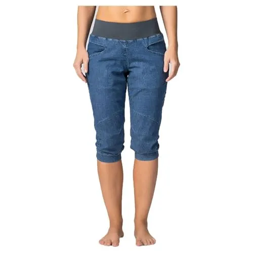 Rafiki Kletterhose Marke Modell Chain Capri Denim 34