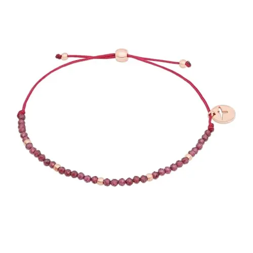 Tamaris Armband mit Edelsteinen – Eleganter Schmuck in rot von Tamaris