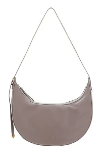 COCCINELLE Schultertasche Gleen aus Leder - Elegante COCCINELLE Schultertasche in Warm Taupe, ideal für Alltag und Ausflüge. Geräumiges Hauptfach mit praktischen Fächern und verstellbarem Henkel. Perfekt für stilbewusste Frauen!