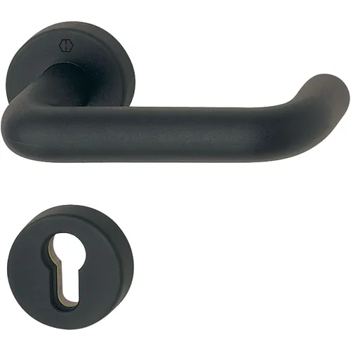 Drückergarnitur PARIS auf Rosetten, PZ, 40 von HOPPE