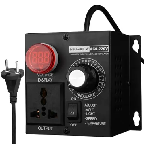 Drehzahlregler Motor 220V – 4000W mit Überlastschutz