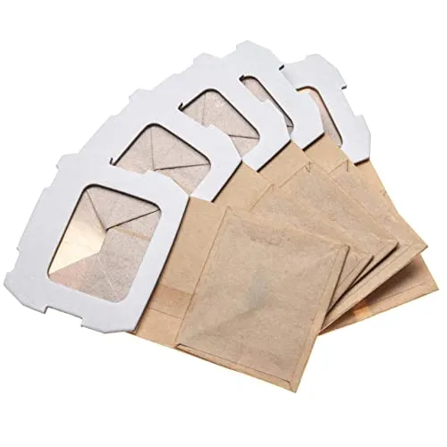 vhbw 5X Turbofilter kompatibel mit Makita BO3700, BO3710, BO3711, BO4555, BO4558, BO4565 Schwingschleifer, Exzenterschleifer - Papier-Staubbeutel Set