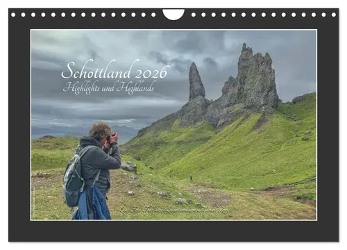 Mirko Weigt Hamburg | Schottland 2026 Highlights und Highlands Wandkalender - Kalender mit 14 Seiten, zeigt die beeindruckende Vielfalt Schottlands und ist ideal für Reisefans und Kunstliebhaber.