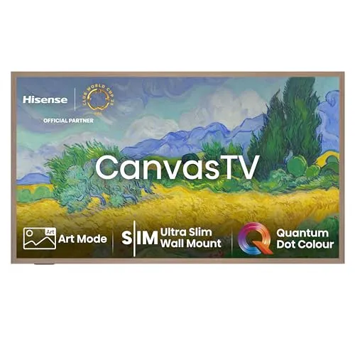 Hisense 55S7NQ 55 Zoll 4K QLED TV - Fernseher mit Quantum Dot Technologie für lebendige Farben und Dolby Vision IQ für beeindruckende HDR-Darstellung. Ideal für Gaming mit 144 Hz und HDMI 2.1 Unterstützung.
