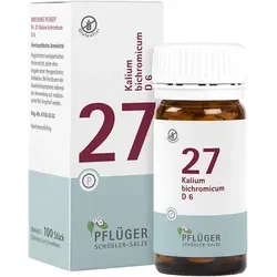 Schüßler-Salz Nr. 27 Kalium bichromicum D6 100 St