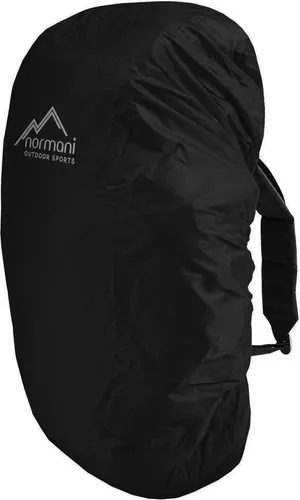normani Rucksack-Regenschutz Rucksack-Regenüberzug für 40-50 Liter Raincover, Rucksackcover wasserdichte Rucksackhülle Regenschutz mit Reflektorlogo