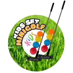 TronicXL Kinder Minigolf Set - Sonstige Sportarten, komplettes Set mit 2 Schlägern und 8 Bällen für unvergesslichen Spielspaß im Garten oder Park.
