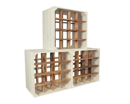 Weinregale Weiß von Chiccie