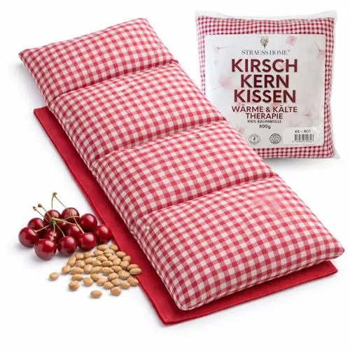 Strauss Home® Kirschkernkissen Gross in rot von Strauss Home