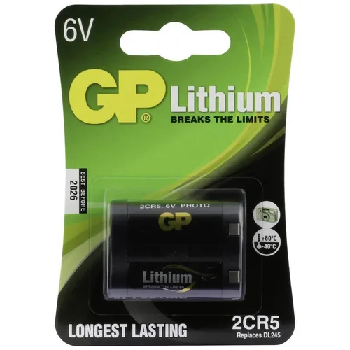 GP 2CR5 / DL245 Lithium Batterie von GP Batteries