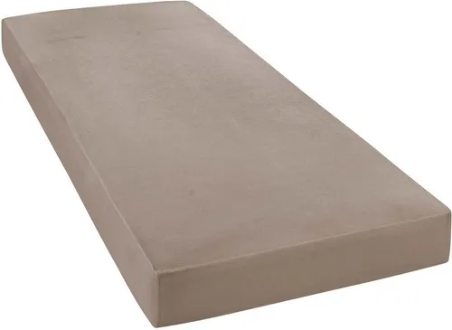Janine Spannbetttuch 5007 Mako Jersey - Spannbetttuch aus hautsympathischem Mako-Jersey, geeignet für Matratzen von 140-160 cm, mit hochwertigem Ringsumgummi und bis 60°C waschbar – für höchsten Schlafkomfort.