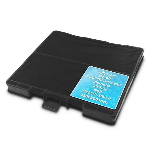 DL-pro Kohlefilter Aktivkohlefilter Filter für Bosch 11026769 DHZ5326 Siemens LZ53251 Neff Z5101X1 Dunstabzugshaube
