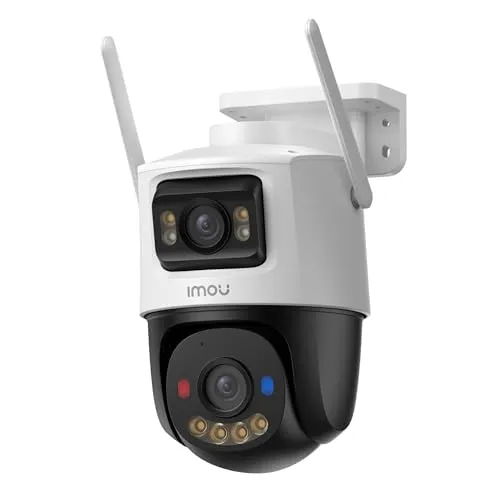 IMOU Cruiser Dual 2 6MP Webcam - Hochwertige Webcam mit 6MP für klare Videoübertragungen. Ideal für Homeoffice und Videokonferenzen, bietet einen weiten Blickwinkel von 93° für optimale Sicht.