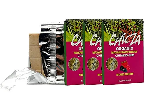 Produktbild Chicza CHICZA Bio-Kaugummi Beeren Mix (1 x 30 gr)