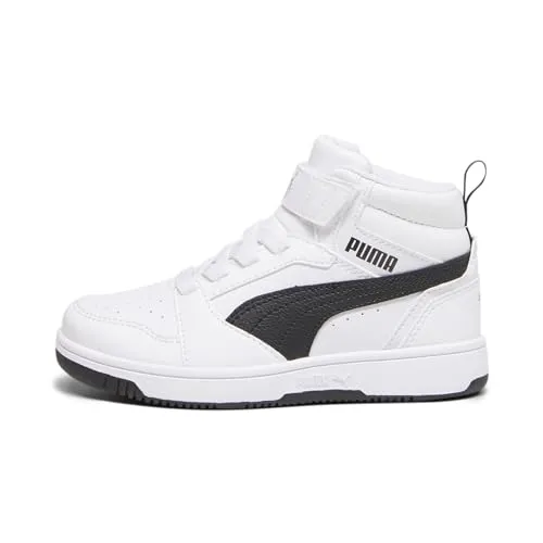 Produktbild PUMA Rebound V6 MID AC+ PS Sneaker, White Black, 31 EU