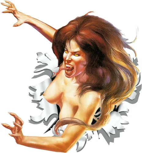 Aufkleber 3D - Einschussloch 300 x 300 mm Motiv Frau Sticker Tattoo Styling  Mot