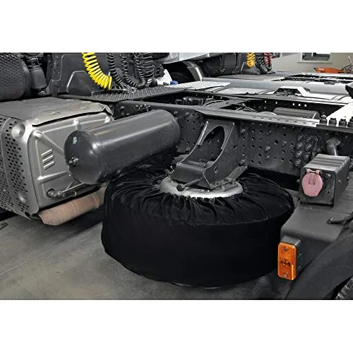 LAMPA 98616 Reserveradabdeckung Ersatzradabdeckung 102cm 54cm PU (Polyurethan)