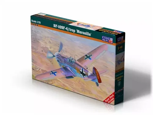 BF-109F-4/trop Marseille, C-40, 1:72 Mistercraft 5903852030407