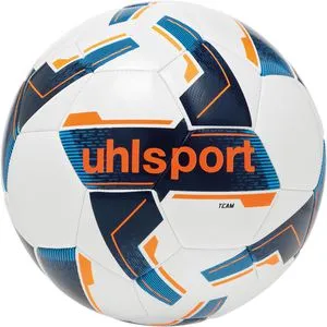 uhlsport Fußball Team, 100172501, Größe 5, weiß/marine, 420 Gramm, Trainingsball