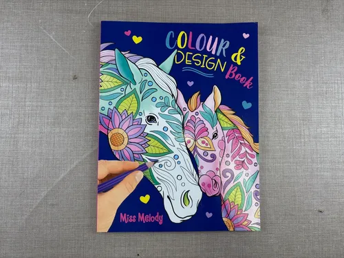 Miss Melody Colour & Design Book